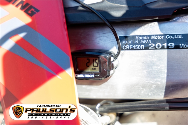 2019 Honda CRF 450R at Paulson's Motorsports