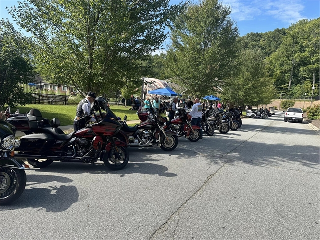 2023 Sept 16 Winston Salem Rolling Thunder Chap Ride Photos at Smoky Mountain HOG