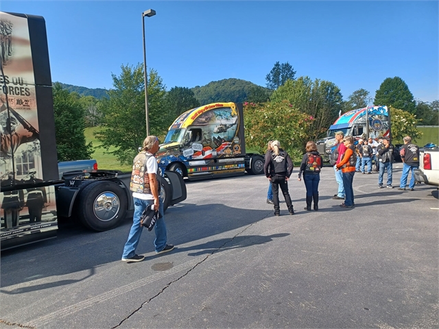 2023 Sept 16 Winston Salem Rolling Thunder Chap Ride Photos at Smoky Mountain HOG