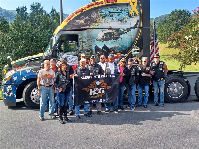 2023 Sept 16 Winston Salem Rolling Thunder Chap Ride Photos at Smoky Mountain HOG