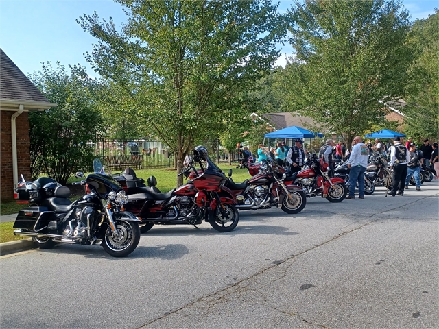 2023 Sept 16 Winston Salem Rolling Thunder Chap Ride Photos at Smoky Mountain HOG