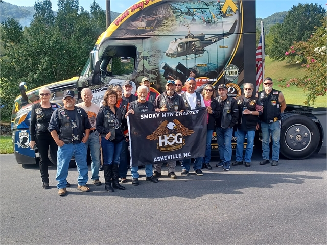 2023 Sept 16 Winston Salem Rolling Thunder Chap Ride Photos at Smoky Mountain HOG