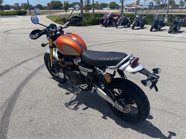 2022 Triumph Scrambler 1200 XE Gold Line at Fort Myers
