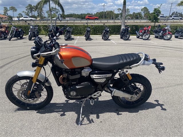 2022 Triumph Scrambler 1200 XE Gold Line at Fort Myers