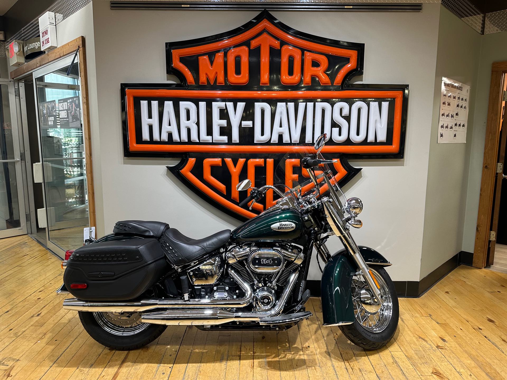 2024 Harley-Davidson Softail Heritage Classic 114 at Zips 45th Parallel Harley-Davidson