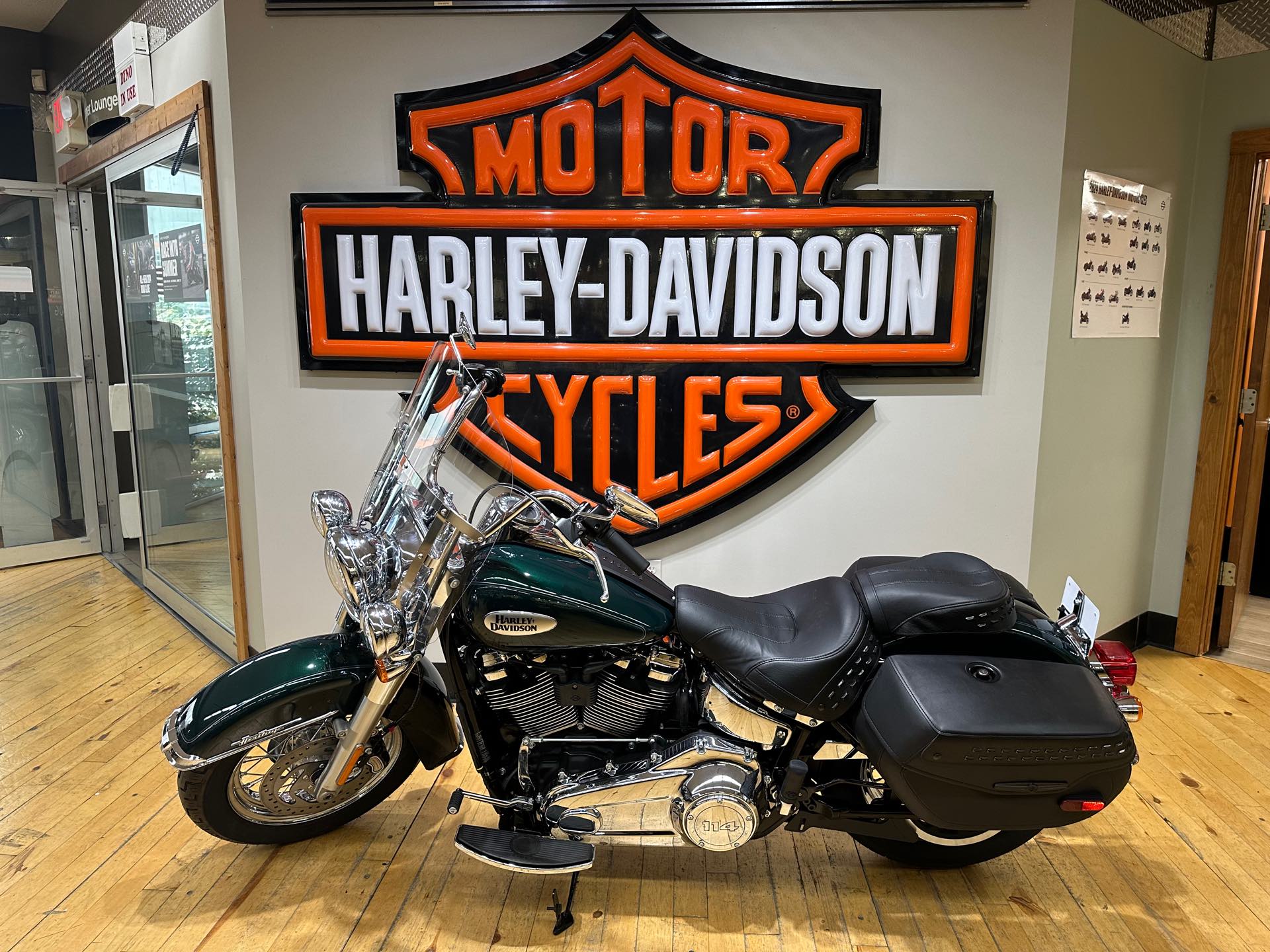 2024 Harley-Davidson Softail Heritage Classic 114 at Zips 45th Parallel Harley-Davidson