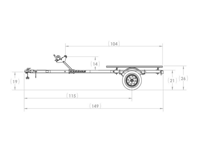 2022 Karavan Personal Watercraft Double Steel at Paulson's Motorsports