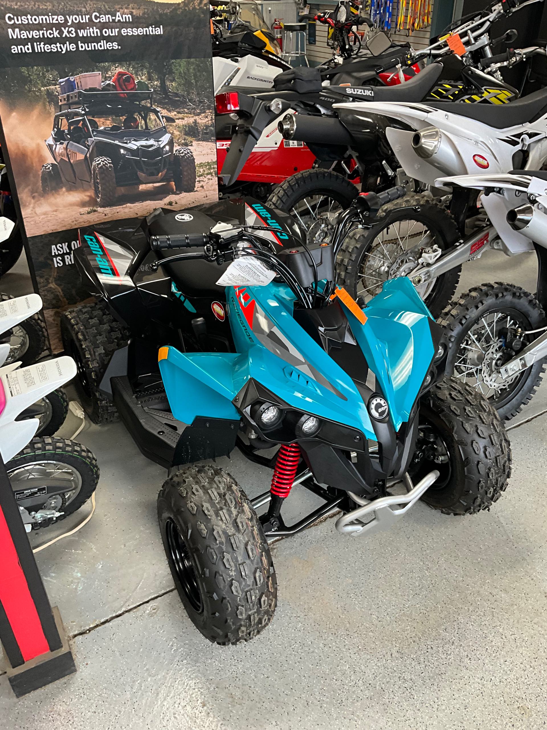 2023 Can-Am Renegade 70 EFI at Leisure Time Powersports of Corry