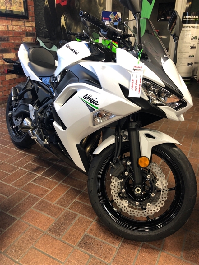 2020 kawasaki ninja 650 white