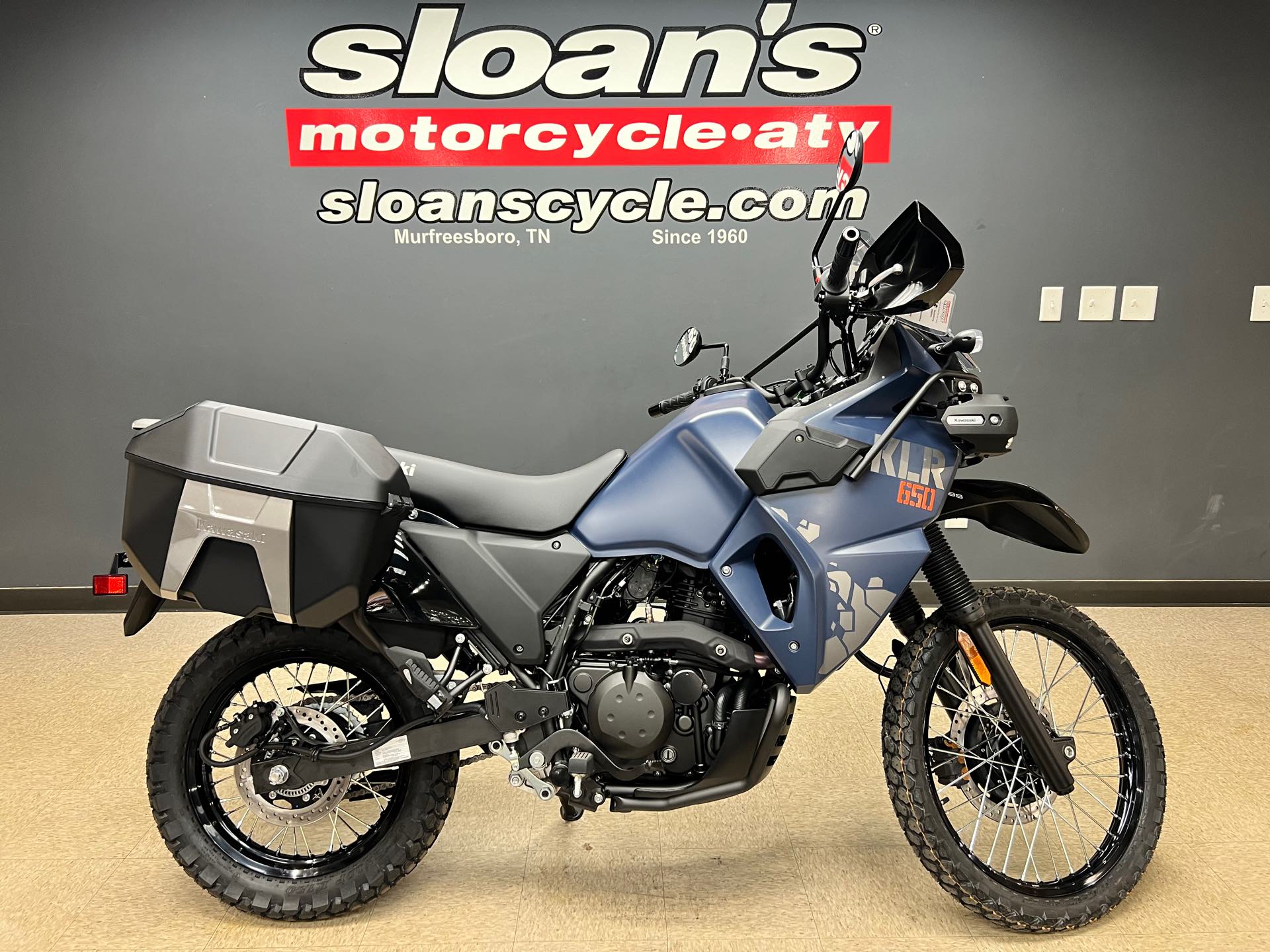 2024 Kawasaki KLR 650 Adventure ABS at Sloans Motorcycle ATV, Murfreesboro, TN, 37129