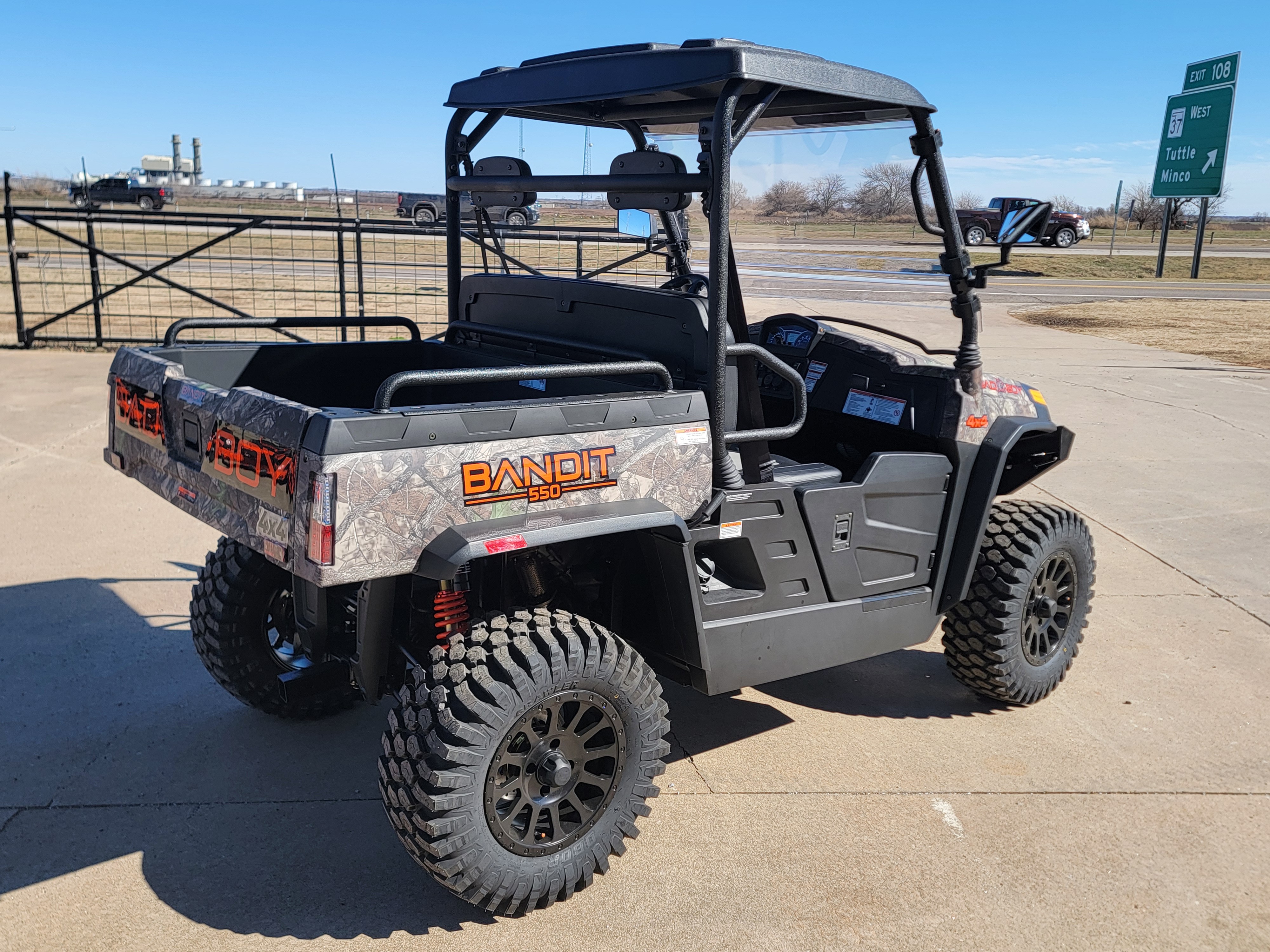 2024 BAD BOY BANDIT 550 EPS at Xtreme Outdoor Equipment