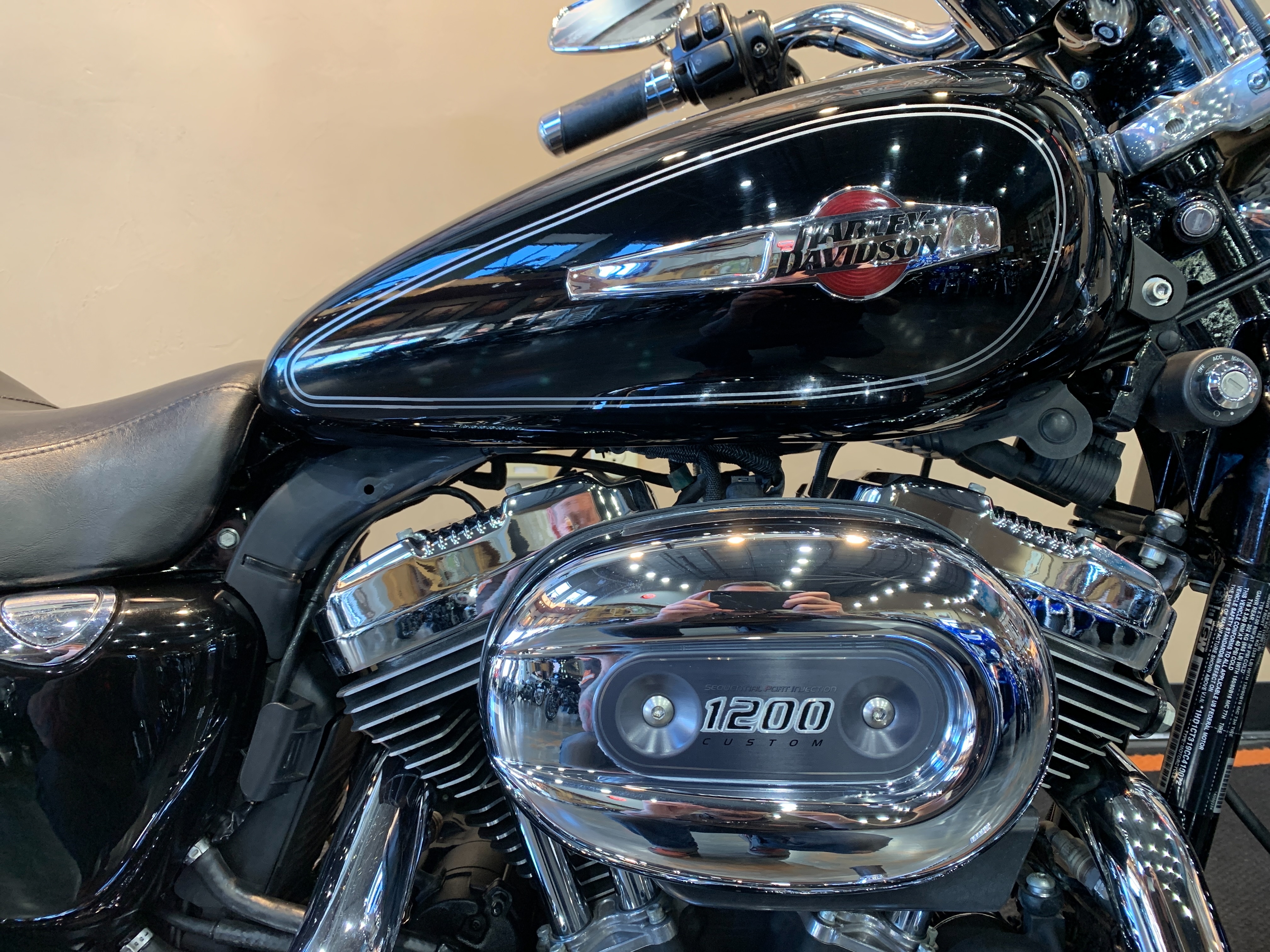 2012 Harley-Davidson Sportster 1200 Custom at Vandervest Harley-Davidson, Green Bay, WI 54303