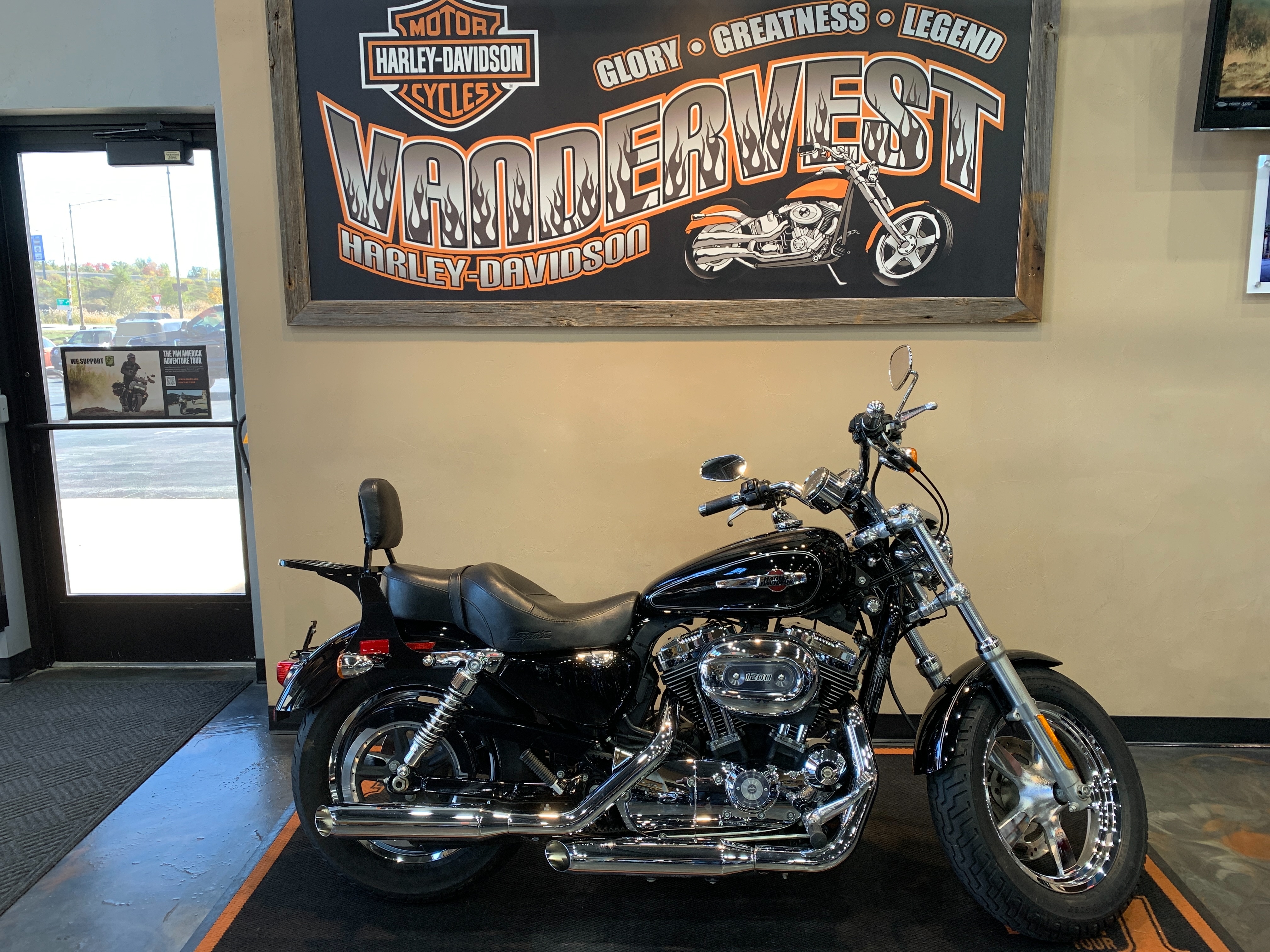 2012 Harley-Davidson Sportster 1200 Custom at Vandervest Harley-Davidson, Green Bay, WI 54303