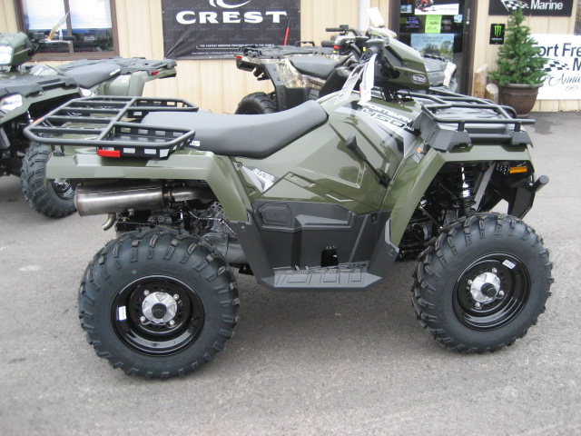 2020 Polaris 450 HO Sportsman Utility Edition - Sage Green | Fort ...