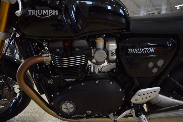 2022 Triumph THRUXTON RS JET BLACK RS at Motoprimo Motorsports