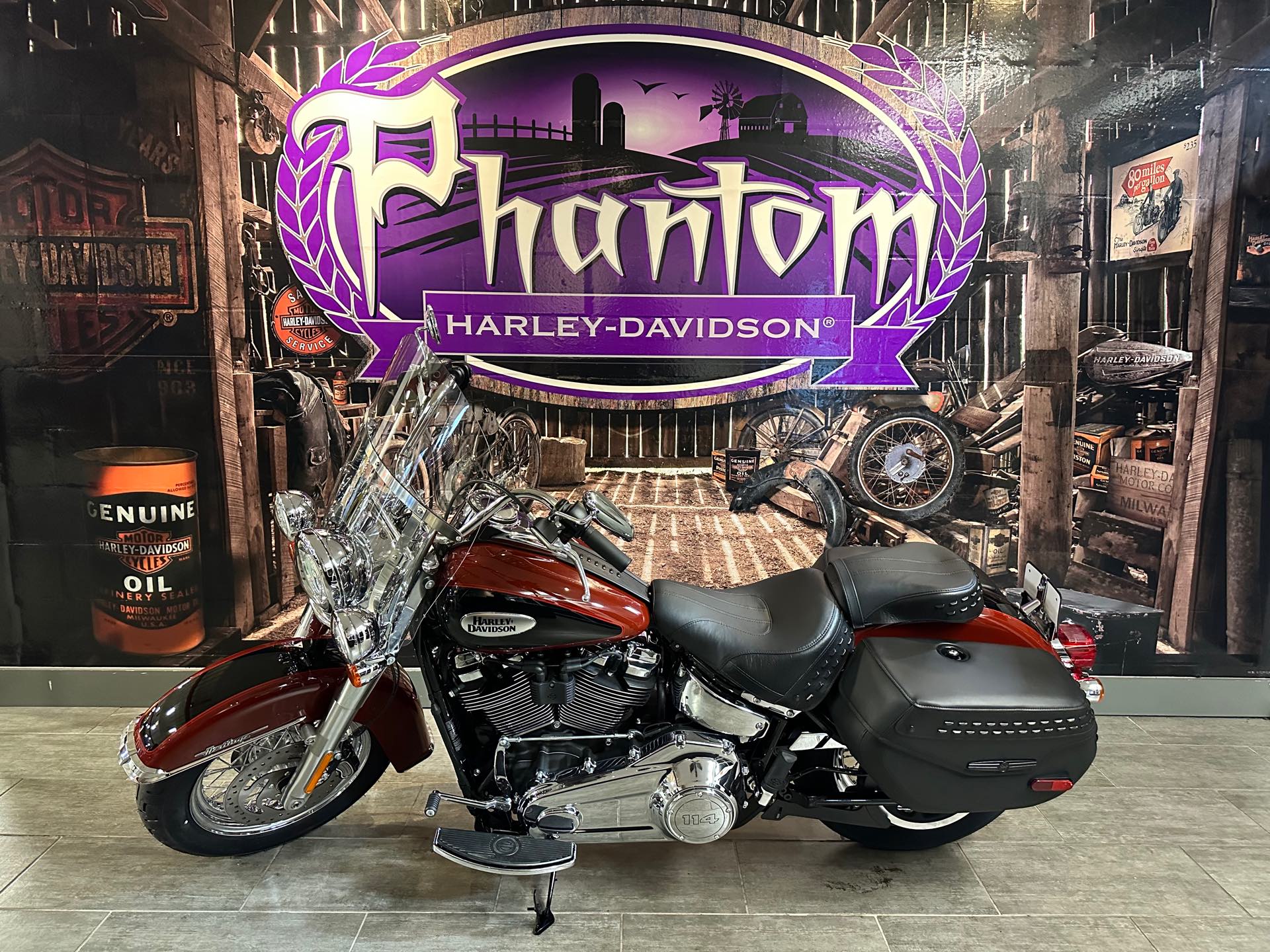 2024 Harley-Davidson Softail Heritage Classic 114 at Phantom Harley-Davidson