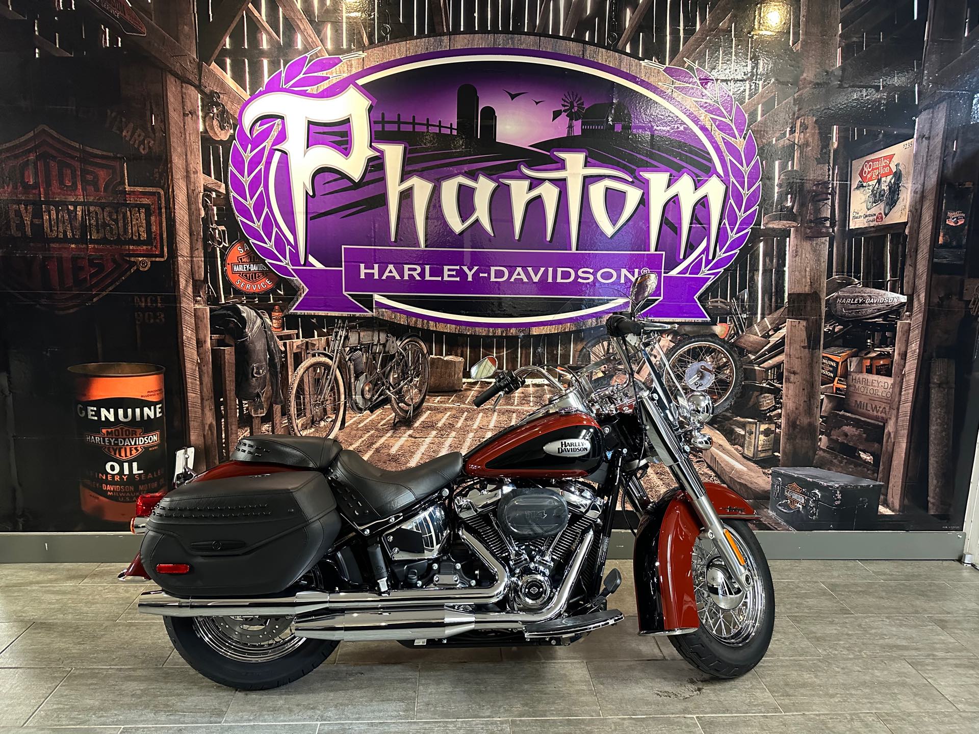 2024 Harley-Davidson Softail Heritage Classic 114 at Phantom Harley-Davidson