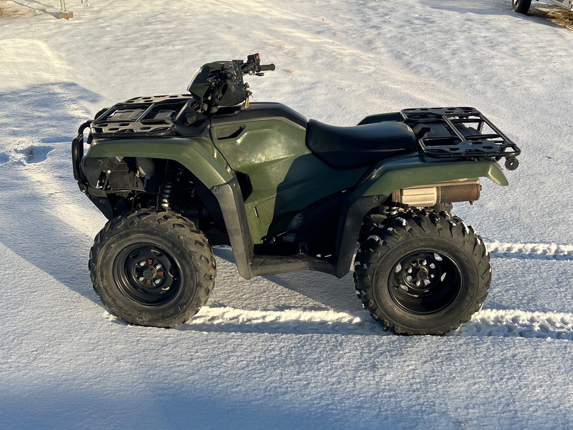 2022 Honda FourTrax Foreman 4x4 at Interlakes Sport Center