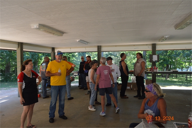 2024 July 13 Annual SMHOG Picnic p at Smoky Mountain HOG