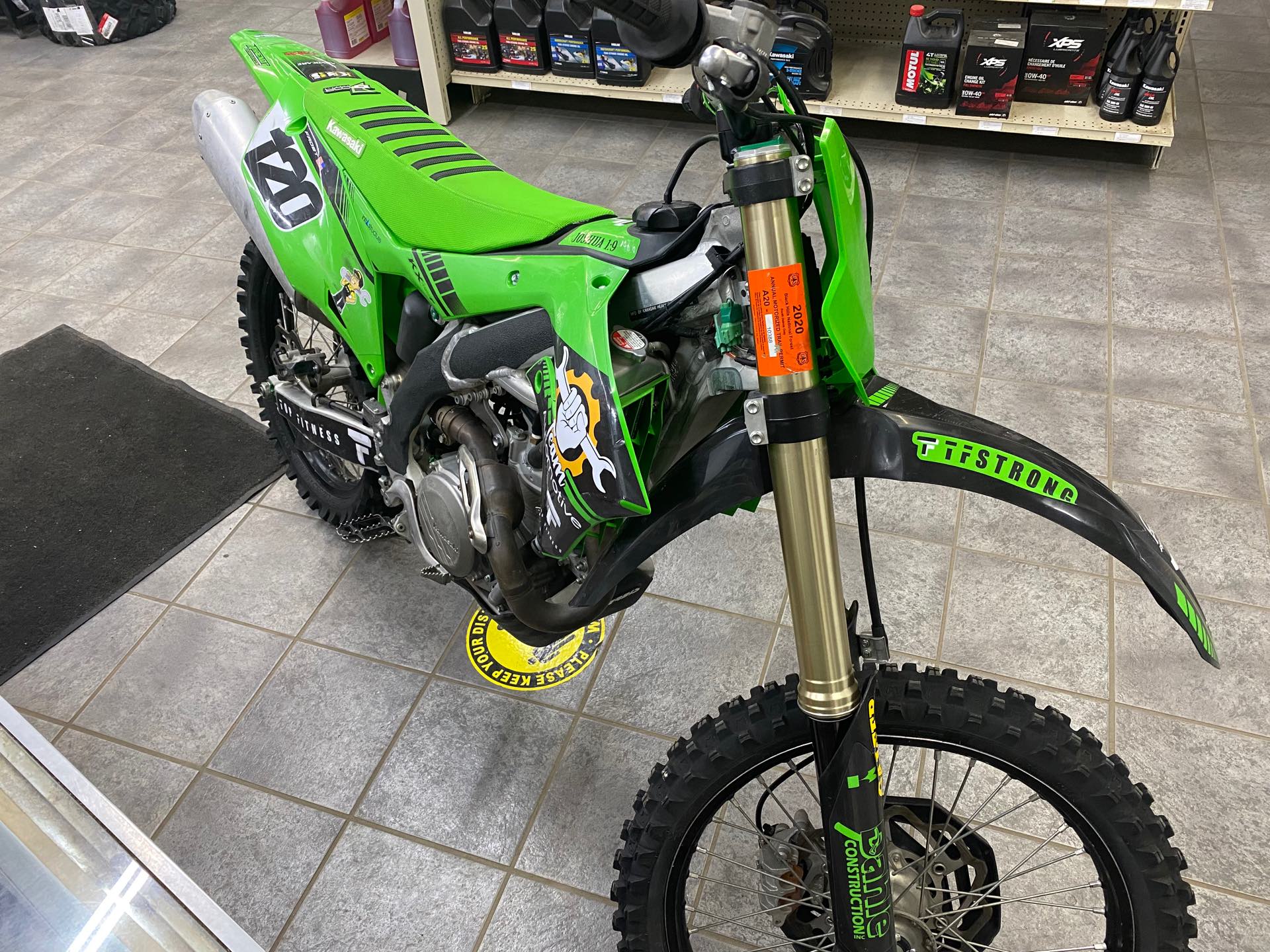 2019 Kawasaki KX 450 at Interlakes Sport Center
