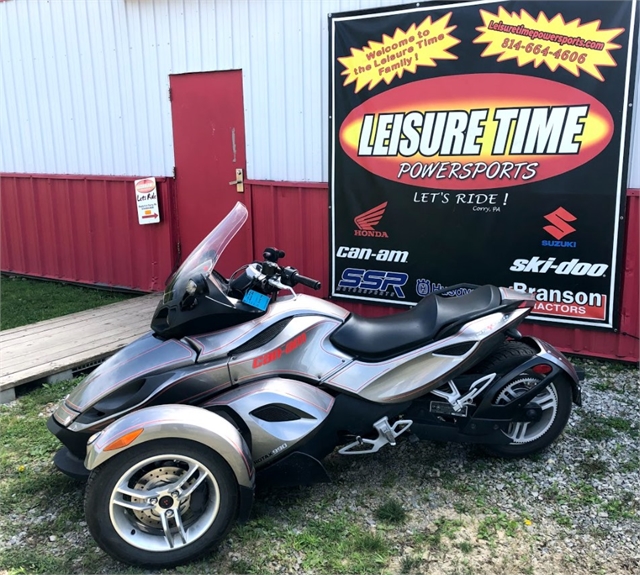 2011 Can-Am Spyder Roadster RS-S at Leisure Time Powersports of Corry