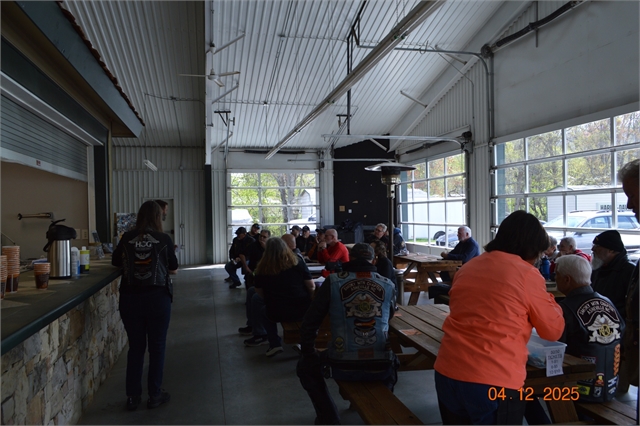 2025 April 12 SMHOG Monthly Meeting Photo at Smoky Mountain HOG