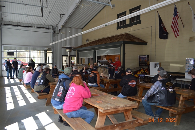 2025 April 12 SMHOG Monthly Meeting Photo at Smoky Mountain HOG