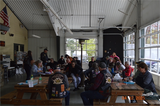 2025 April 12 SMHOG Monthly Meeting Photo at Smoky Mountain HOG