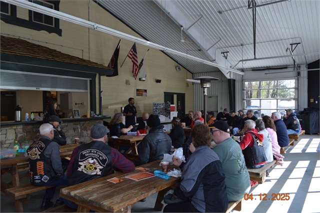 2025 April 12 SMHOG Monthly Meeting Photo at Smoky Mountain HOG
