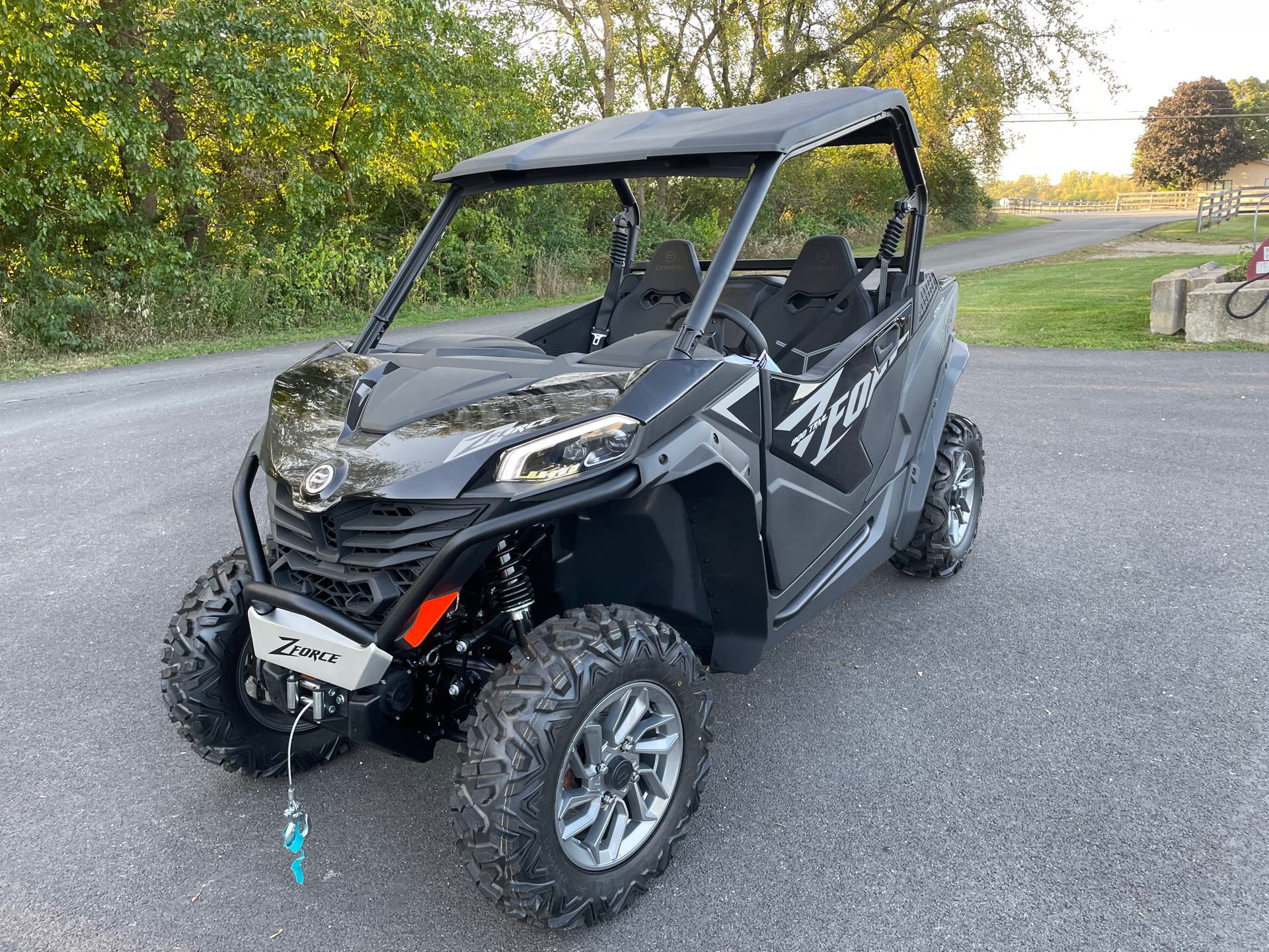 2025 CFMOTO ZFORCE 800 TRL - NEBULA BLACK at Randy's Cycle