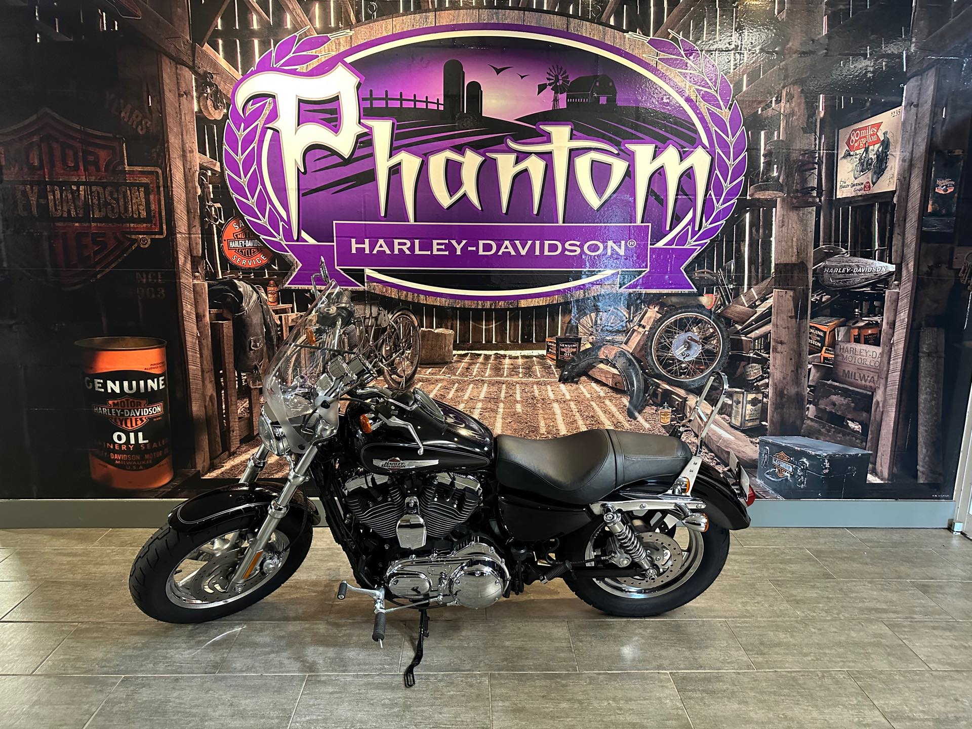 2012 Harley-Davidson Sportster 1200 Custom at Phantom Harley-Davidson