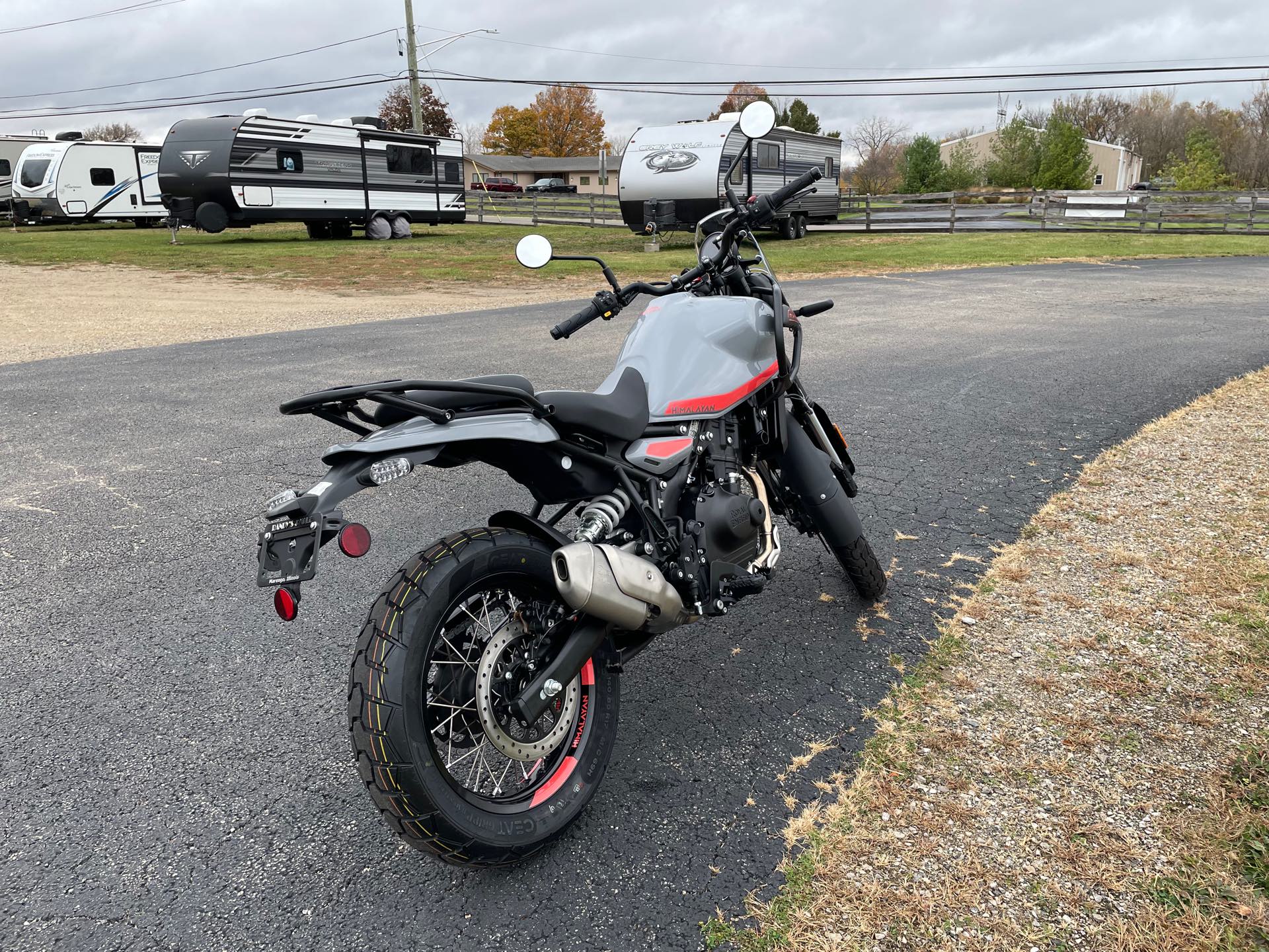 2025 ROYAL ENFIELD HIMALAYAN 450 - SLATE HIMALAYAN SALT at Randy's Cycle