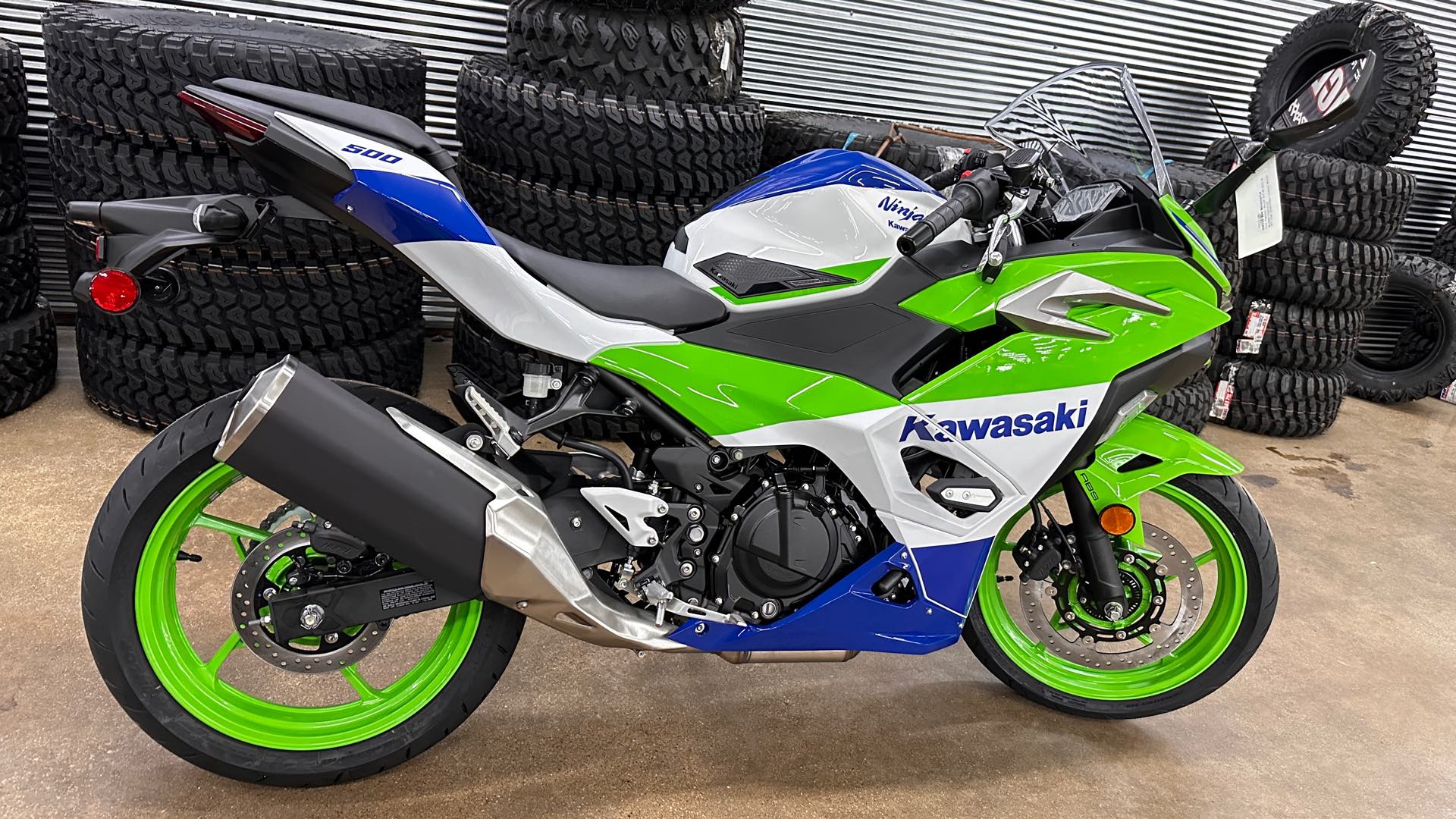 2024 Kawasaki Ninja 500 SE 40th Anniversary Edition ABS at ATVs and More
