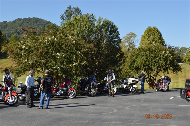 2023 Sept 30 Curve Masters Run Photos at Smoky Mountain HOG