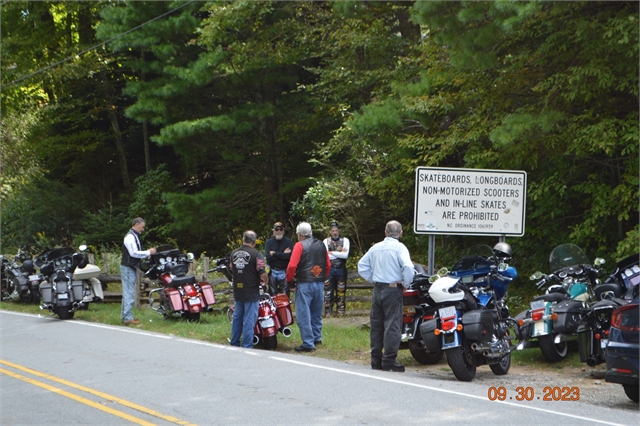 2023 Sept 30 Curve Masters Run Photos at Smoky Mountain HOG