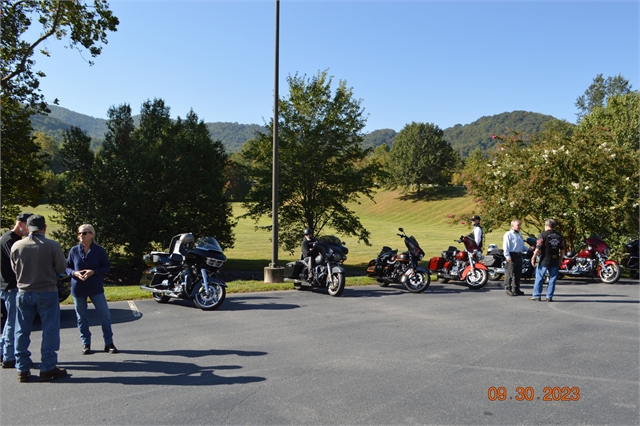2023 Sept 30 Curve Masters Run Photos at Smoky Mountain HOG