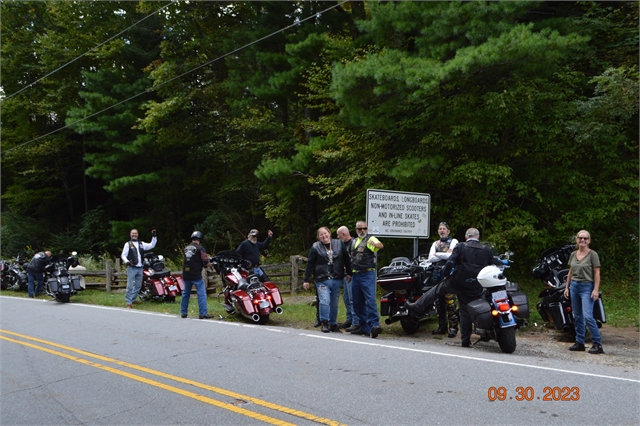 2023 Sept 30 Curve Masters Run Photos at Smoky Mountain HOG