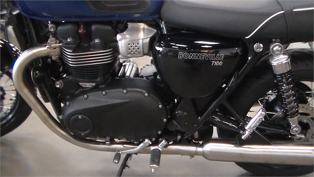 2023 Triumph Bonneville T100 Chrome Edition at Dick Scott's Freedom Powersports