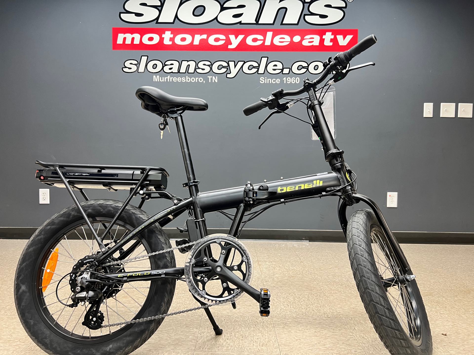 2022 Benelli E-Fold 500 Electric Bike at Sloans Motorcycle ATV, Murfreesboro, TN, 37129