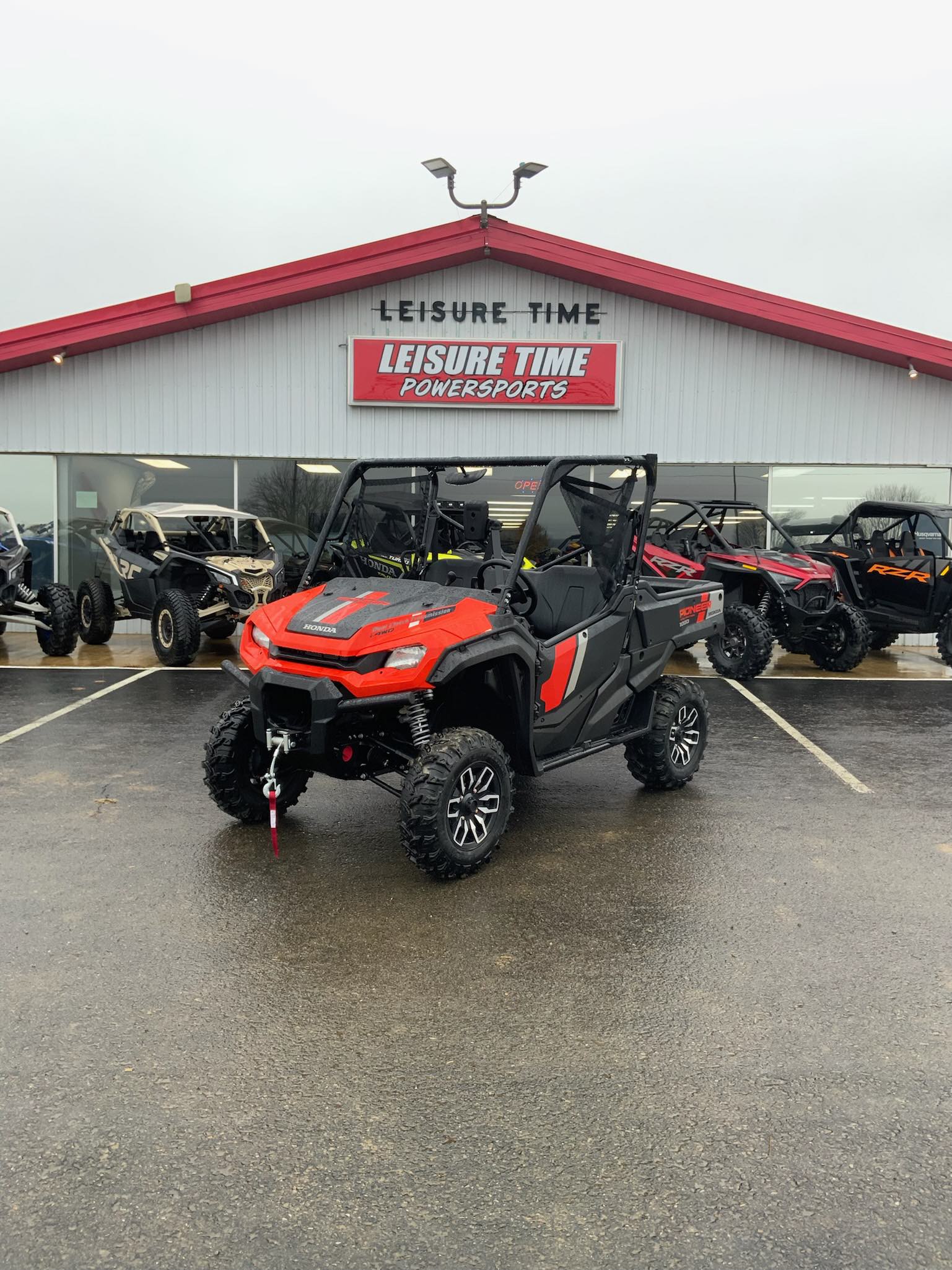 2023 Honda Pioneer 1000 Trail at Leisure Time Powersports of Corry
