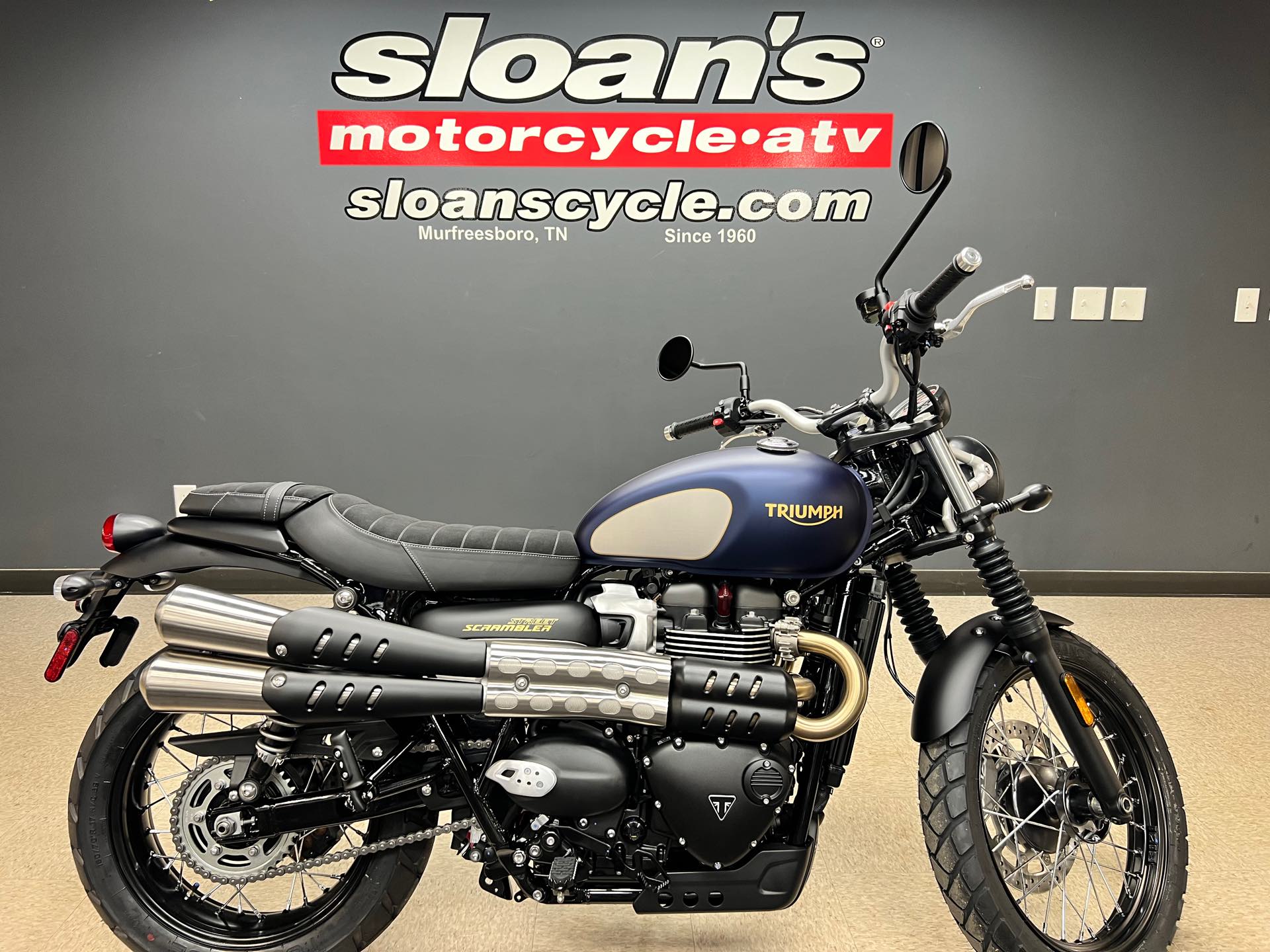 2022 Triumph Street Scrambler Gold Line | Sloan's Motorcycle ATV