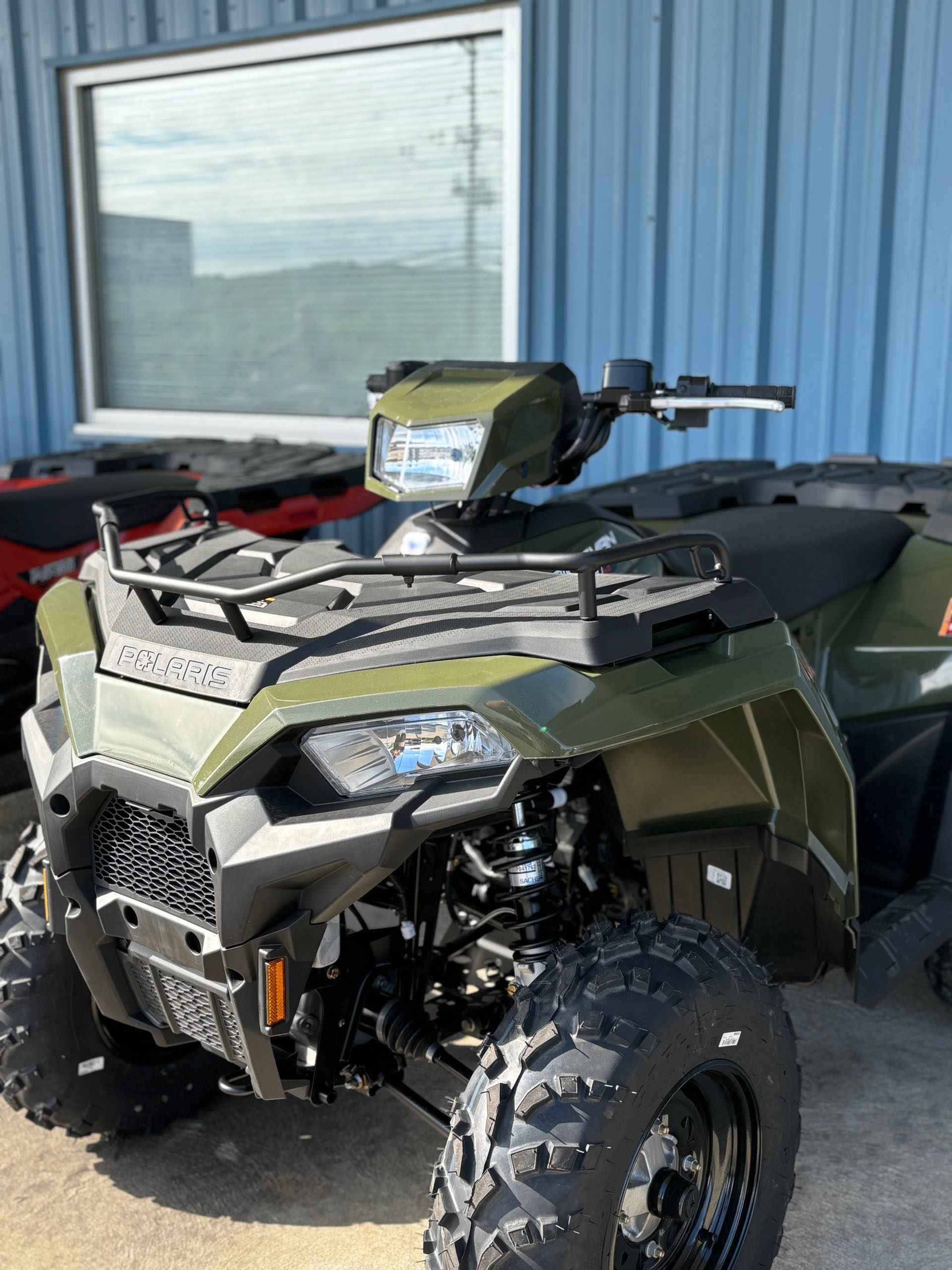 2024 Polaris Sportsman 450 HO Base at Midwest Polaris, Batavia, OH 45103