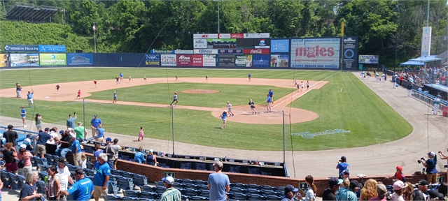 2023 June 04  Asheville Tourist Ballgame Photos at Smoky Mountain HOG