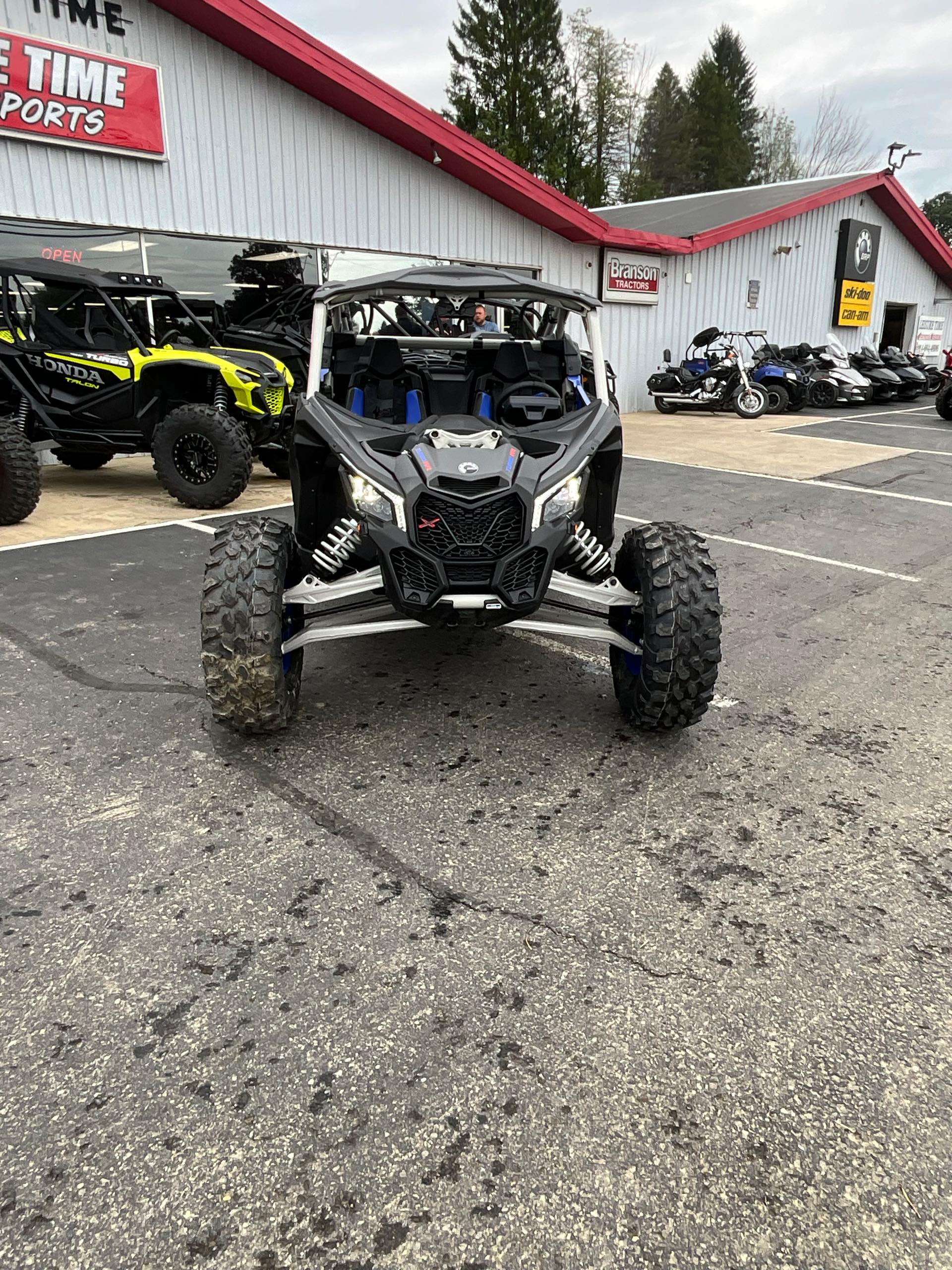 2023 Can-Am Maverick X3 X rs TURBO RR With SMART-SHOX 72 at Leisure Time Powersports of Corry