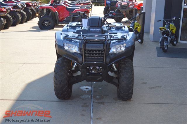2021 Honda FourTrax Rancher 4X4 Automatic DCT EPS at Shawnee Motorsports & Marine