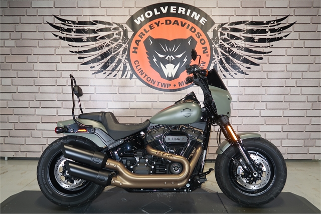 2021 Harley-Davidson Cruiser FXFBS Fat Bob 114 at Wolverine Harley-Davidson