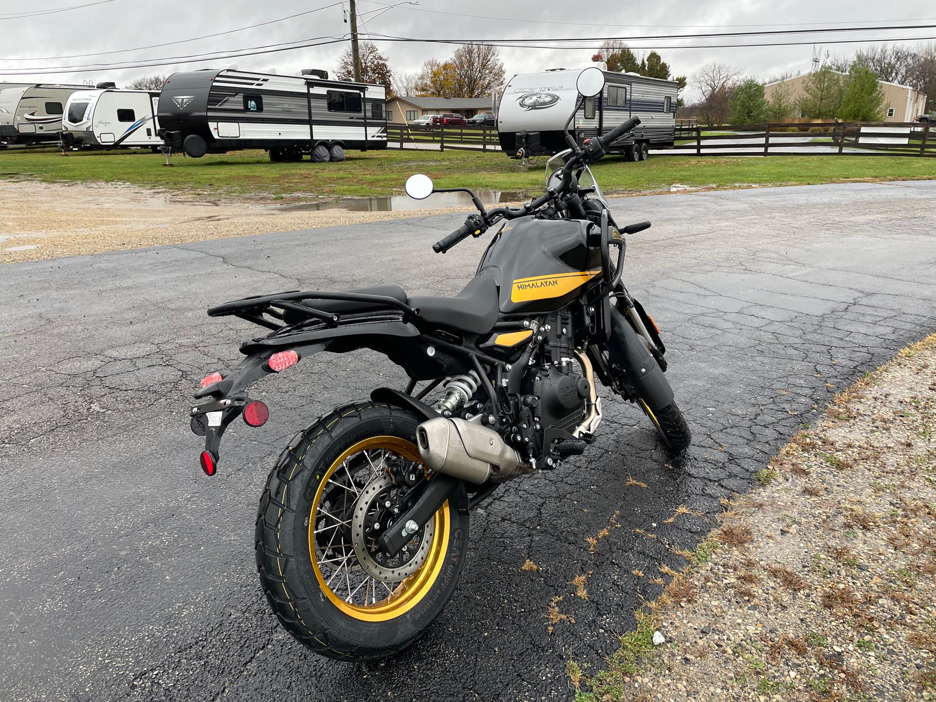 2025 ROYAL ENFIELD HIMALAYAN - HANLE BLACK at Randy's Cycle