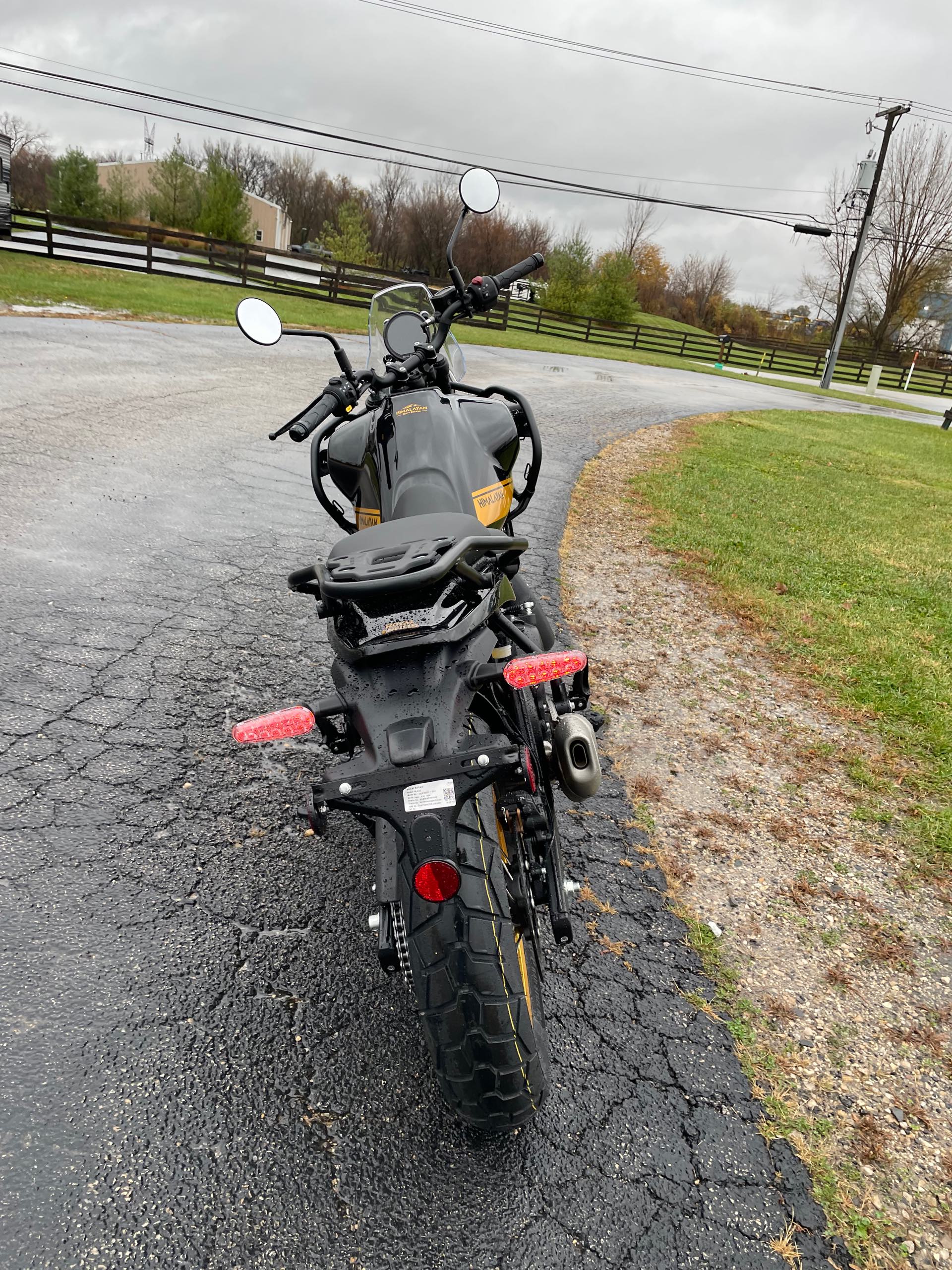 2025 ROYAL ENFIELD HIMALAYAN - HANLE BLACK at Randy's Cycle