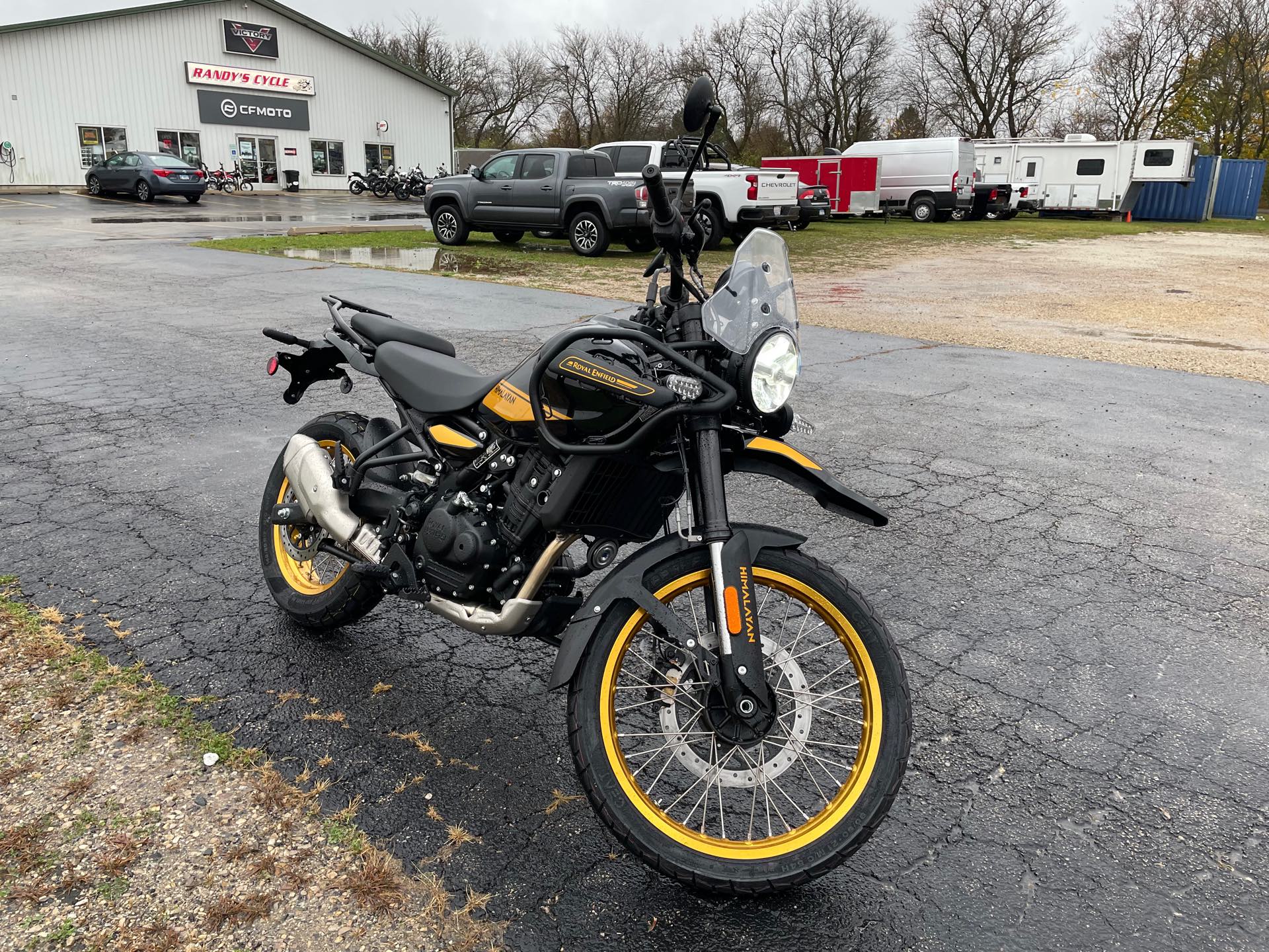 2025 ROYAL ENFIELD HIMALAYAN - HANLE BLACK at Randy's Cycle