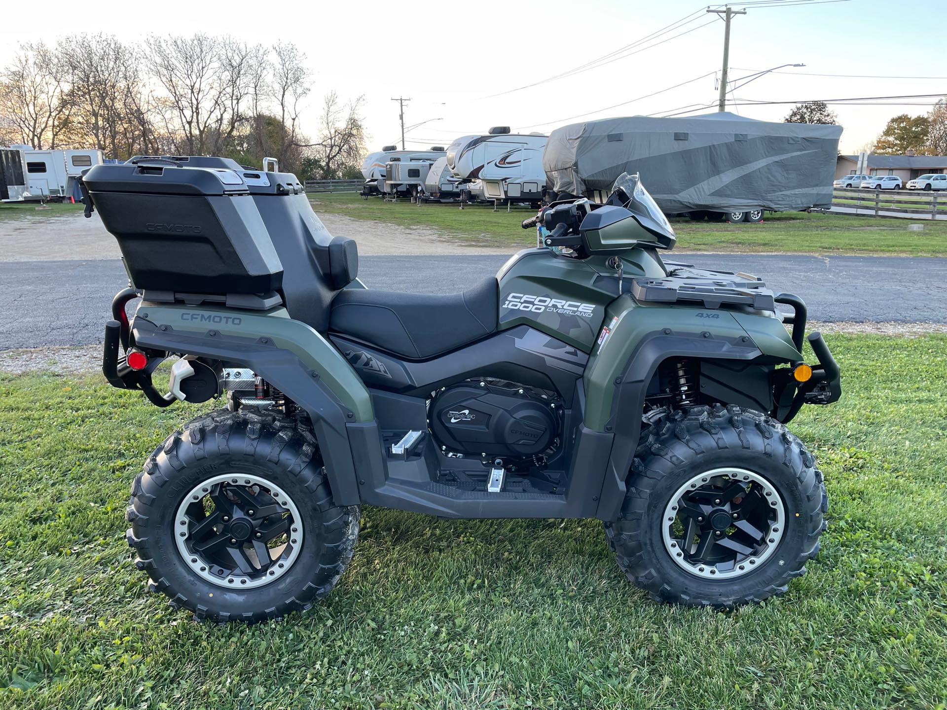 2024 CFMOTO CFORCE 1000 OVERLAND - TACTICAL GREEN at Randy's Cycle